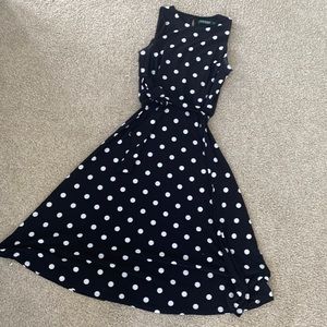 Ralph Lauren polka dot dress
